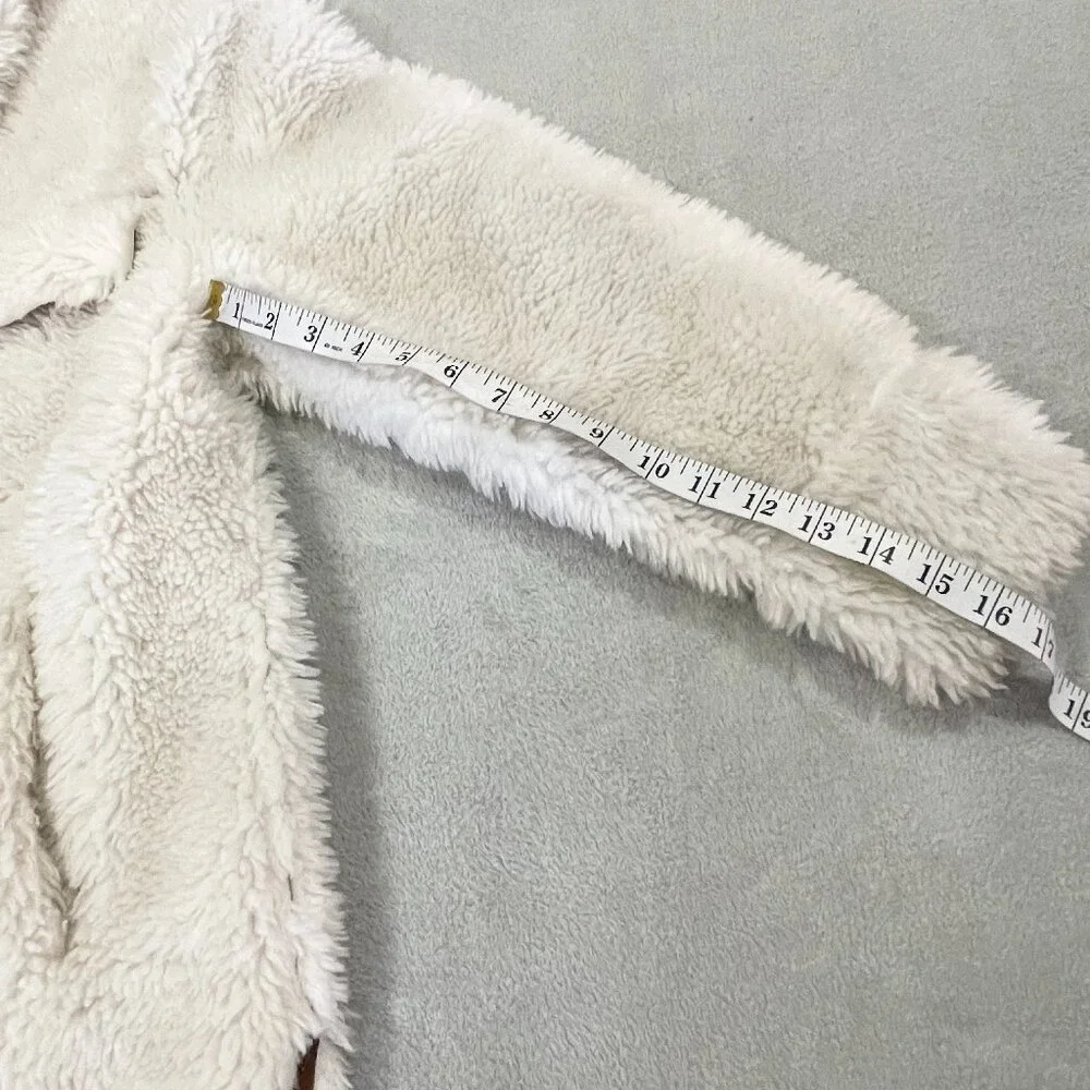 Free People Teddy Jacket Ivory Size XS
